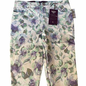 NWT Gloria Vanderbilt Amanda Capri Pants Size 12P